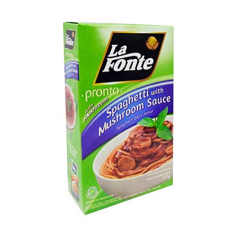 LA FONTE SPGH. SAUS JAMUR 117 G